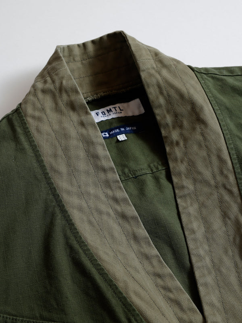 FDMTL FA25TP44B Khaki Haori Jungle Jacket
