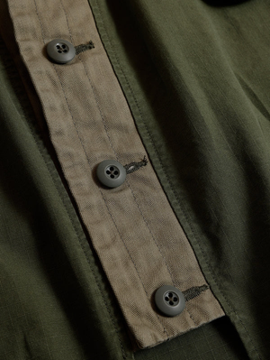 FDMTL FA25TP44B Khaki Haori Jungle Jacket