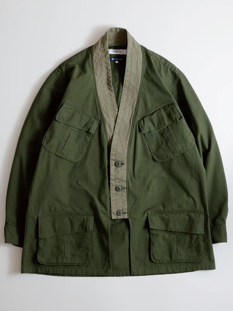 FDMTL FA25TP44B Khaki Haori Jungle Jacket
