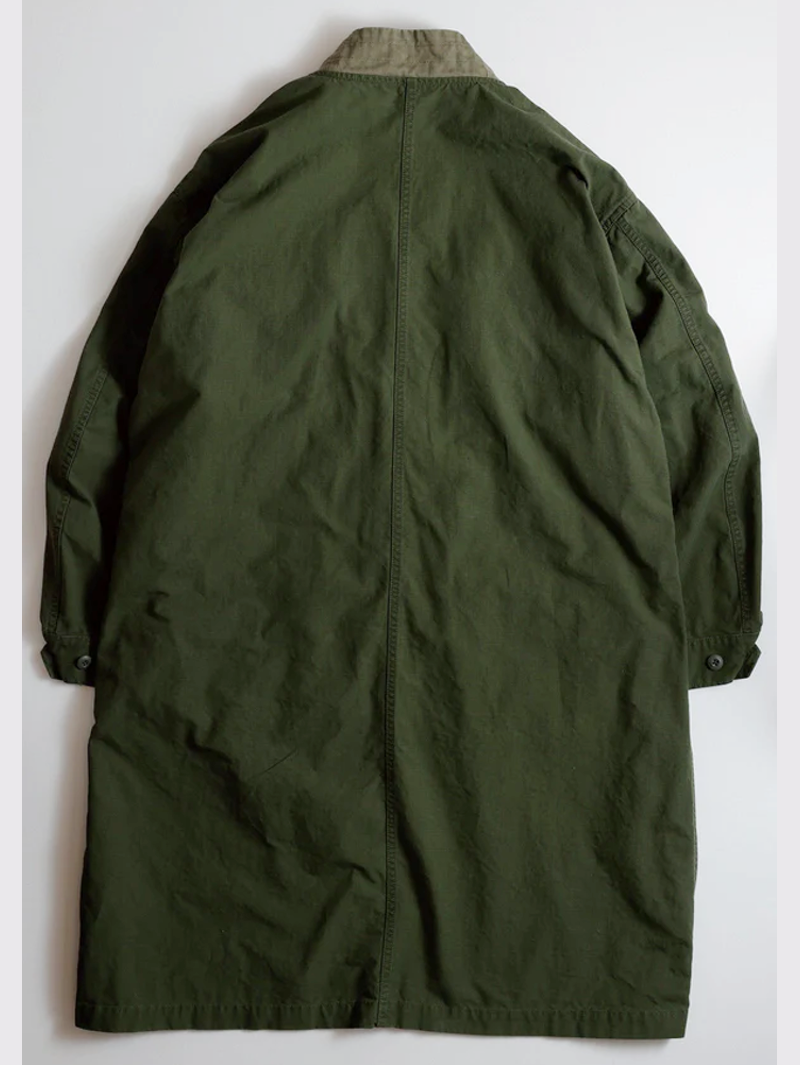 FDMTL FA25TP45B Khaki Haori Jungle Long Jacket