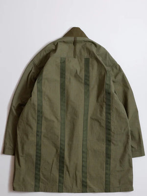 FDMTL HAORI TAPE JACKET KHAKI