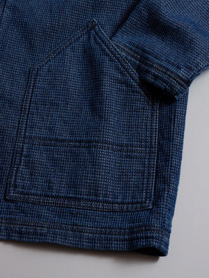 FDMTL INDIGO CARDIGAN 3YR WASH