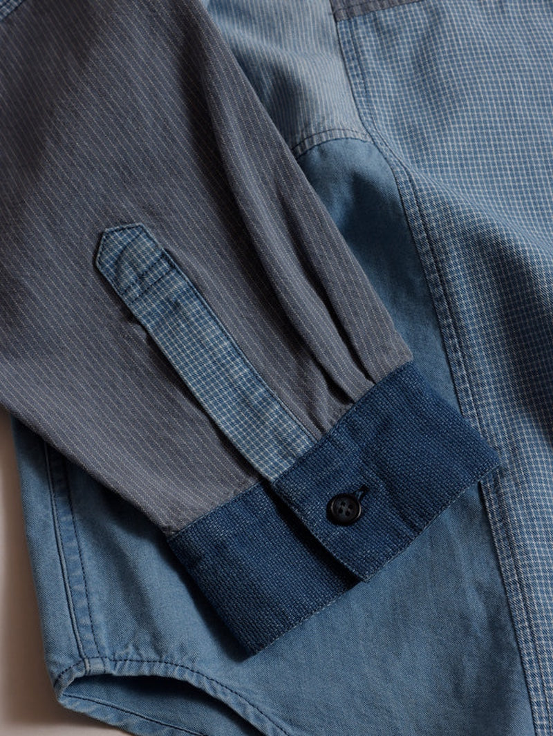FDMTL PATCHWORK SHIRT 3YR WASH - Mildblend Supply Co