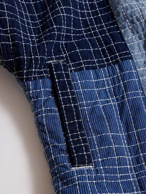 FDMTL SASHIKO BOMBER JACKET RINSE