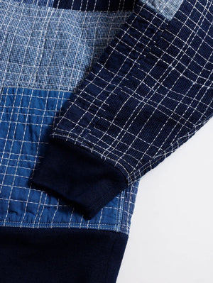 FDMTL SASHIKO BOMBER JACKET RINSE