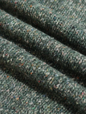 Far Afield Bayer Green Multi Color Rollneck Sweater