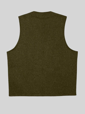 Filson Forest Green Mackinaw Wool Vest