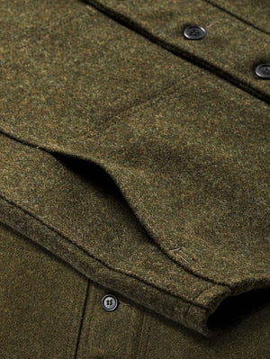 Filson Forest Green Mackinaw Wool Vest
