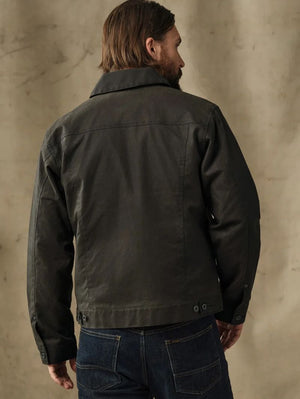 Filson Tin Cloth Beluga Short Lined Cruiser Jacket
