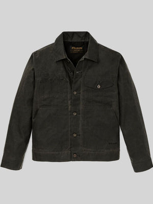 Filson Tin Cloth Beluga Short Lined Cruiser Jacket