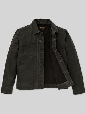 Filson Tin Cloth Beluga Short Lined Cruiser Jacket