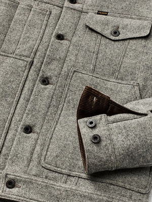 Filson Vintage Heather Gray Spokane Insulated Short Cruiser