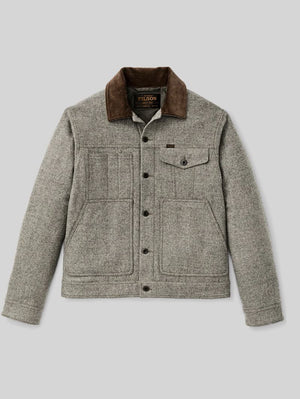 Filson Vintage Heather Gray Spokane Insulated Short Cruiser