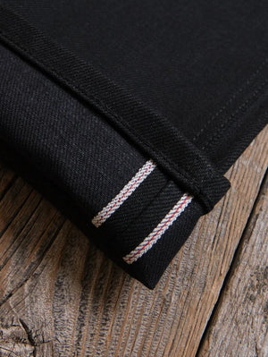 Freenote Cloth BLACK ACES HIGH Wilkes Western Cut 14 OUNCE Denim