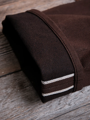 Freenote Cloth Belford Dark Brown 50s Cut 15oz Denim