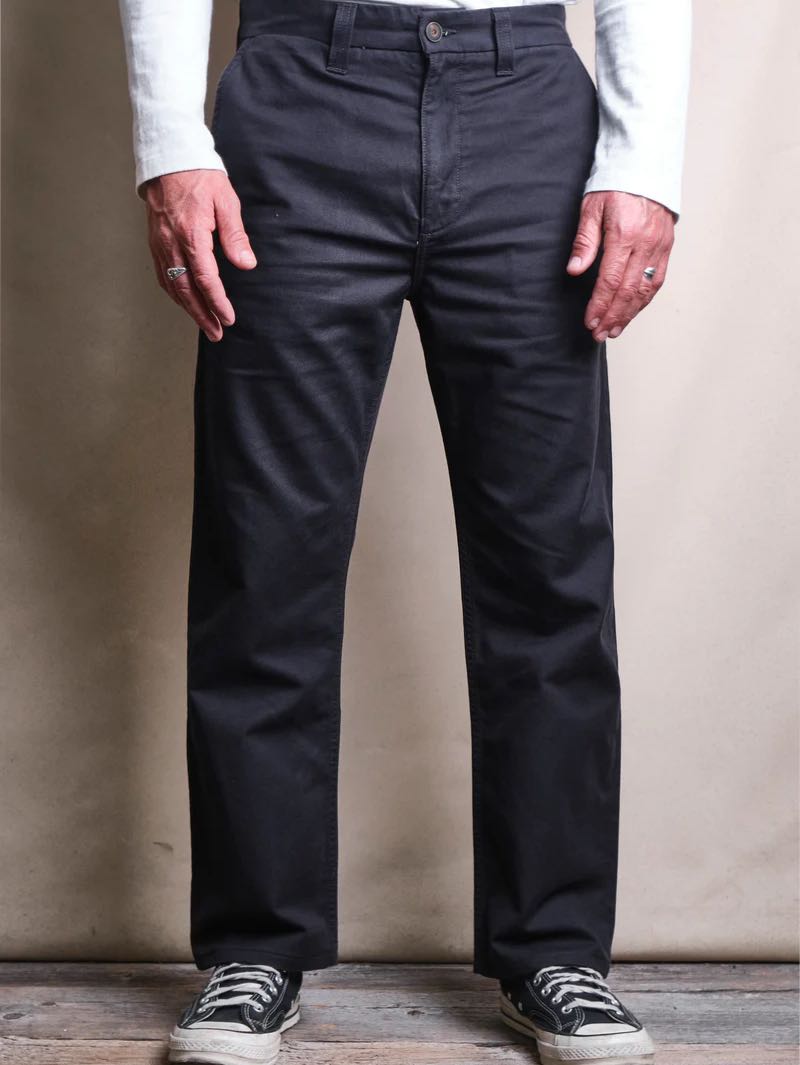 Freenote Cloth Black Deck Pants