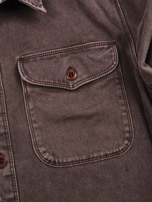 Freenote Cloth Chocolate Utility Shirt