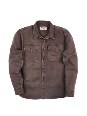 Freenote Cloth Chocolate Utility Shirt