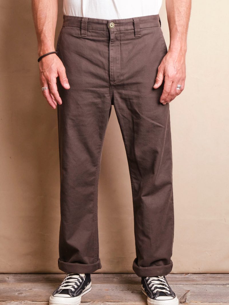 Freenote Cloth Deck Pant in Bark
