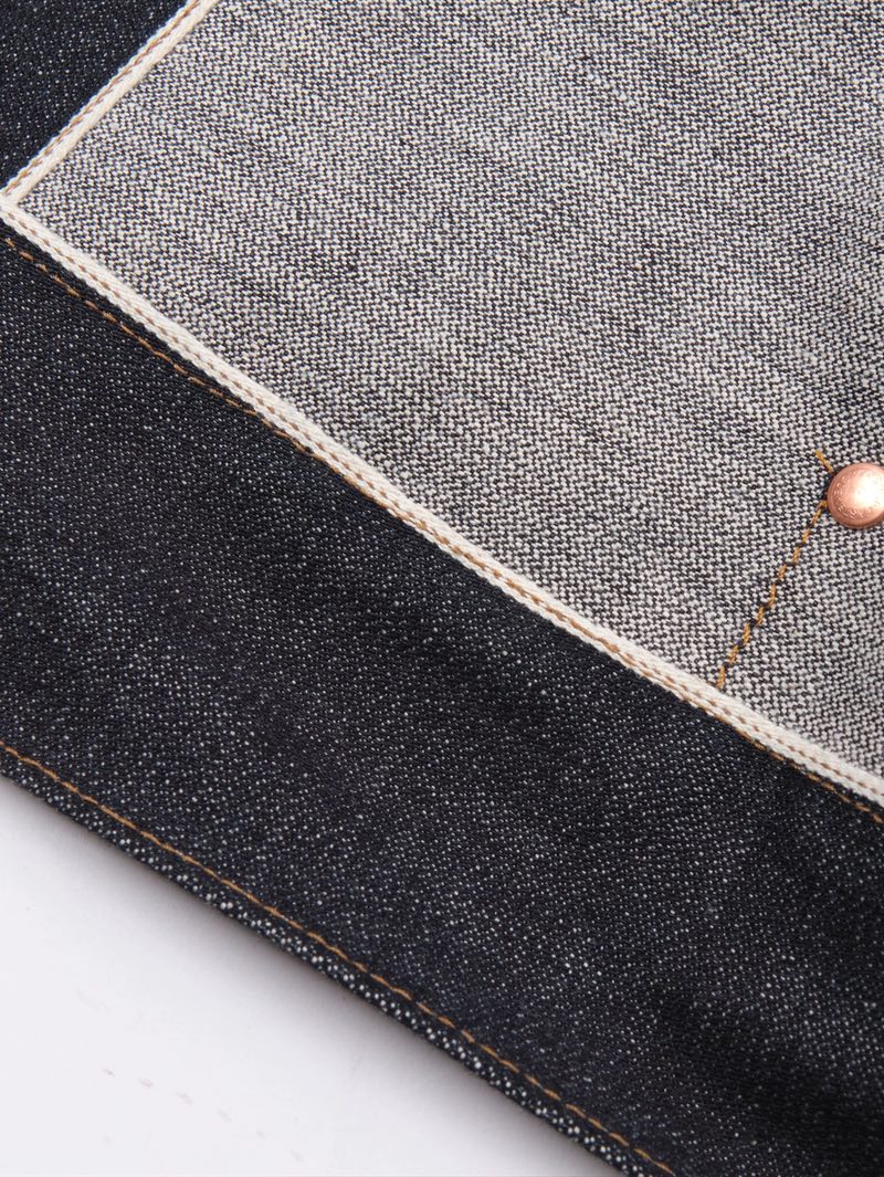 Freenote Cloth High Low Broken Twill Indigo jacket