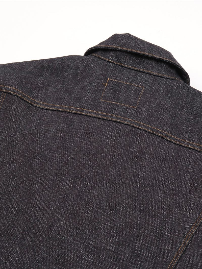 Freenote Cloth High Low Broken Twill Indigo jacket