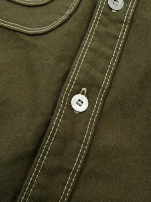 Freenote Cloth Kamas Olive Shirt