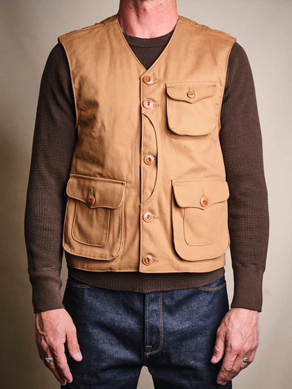 Freenote Cloth Keynot Duck Canvas Hunting Vest - Mildblend Supply Co
