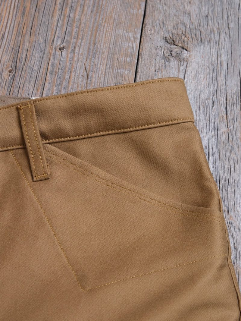 Freenote Cloth Khaki Moleskin Benton Pants