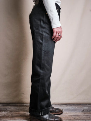 Freenote Cloth Modesto 15.75oz Black Black