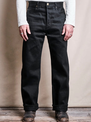 Freenote Cloth Modesto 15.75oz Black Black