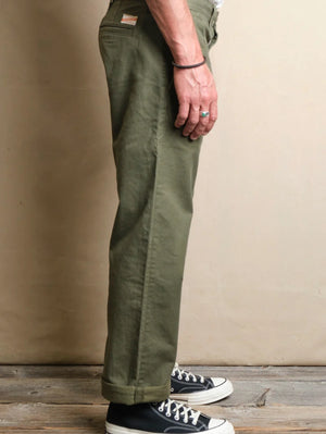 Freenote Cloth Olive Deck Pants