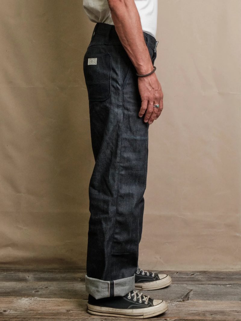 Freenote Cloth Ortega 11oz Indigo Selvedge Denim Pants