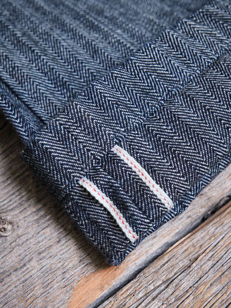 Freenote Cloth Ortega 13oz Grey Herringbone Pants