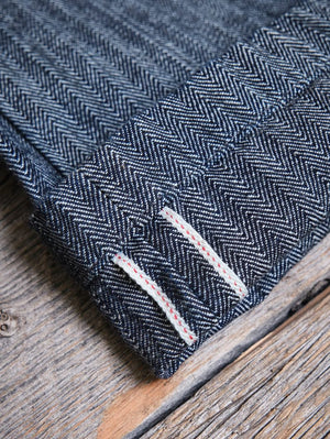 Freenote Cloth Ortega 13oz Grey Herringbone Pants