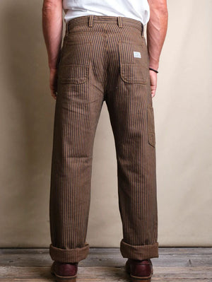 Freenote Cloth Ortega Pant Rust Herringbone 13oz