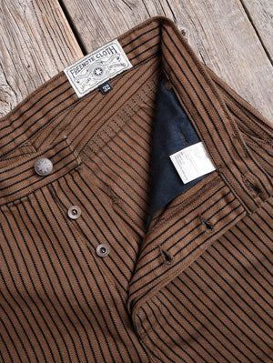 Freenote Cloth Ortega Pant Rust Herringbone 13oz
