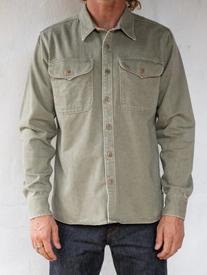 Freenote Cloth Utility Olive Shirt