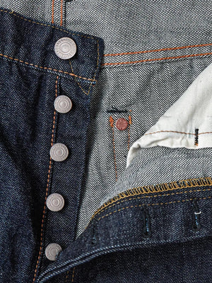 Full Count 1103W - Indigo Clean Straight Denim