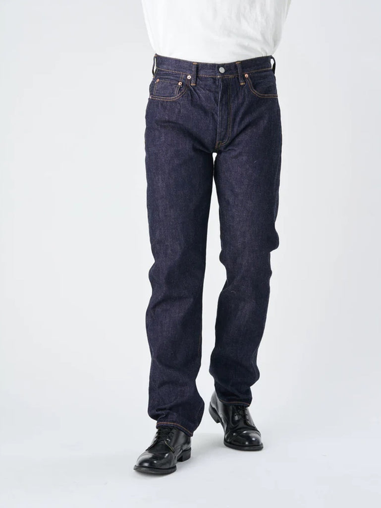 Full Count 1103W - Indigo Clean Straight Denim - Mildblend Supply Co
