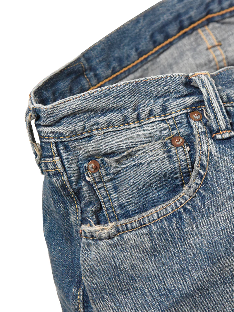 Full Count 1341-0105US WW2 Wide Denim Darford Denim