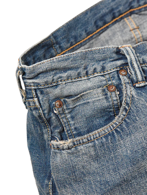 Full Count 1341-0105US WW2 Wide Denim Darford Denim