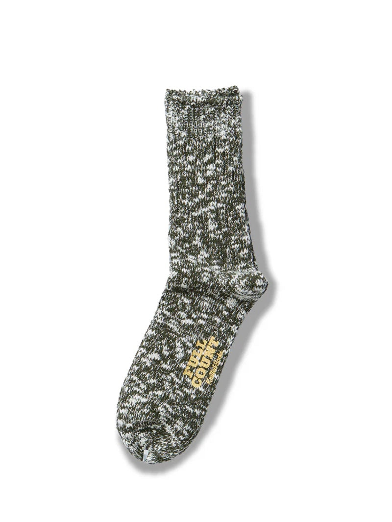 Full Count 6110-2 Moss Green Mix Socks