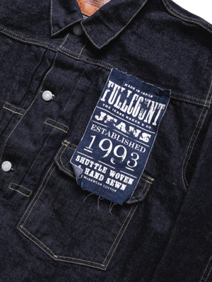 Full Count Denim 2107US US Limited Edition Type1 WW2 Denim Jacket