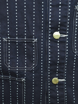 Full Count Indigo Wabash Chore Jacket