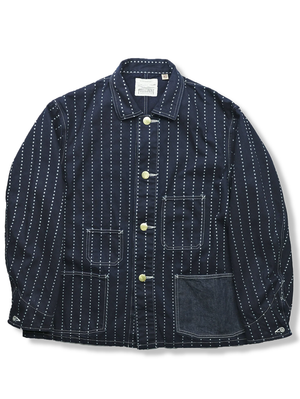 Full Count Indigo Wabash Chore Jacket