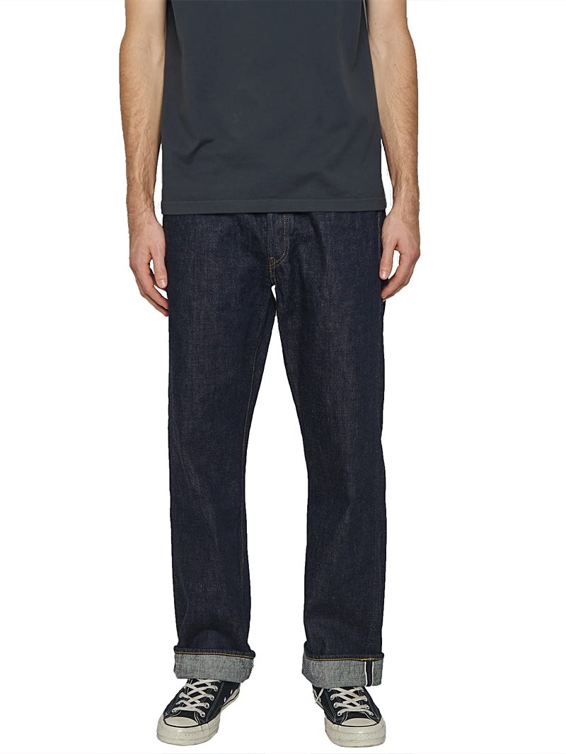 Full Count 0105W Wide Denim Indigo Selvedge