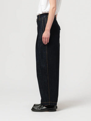 Girls of Dust British Worker Pants Century Denim Blue