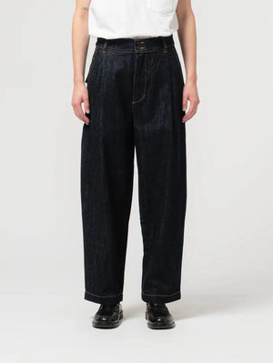 Girls of Dust British Worker Pants Century Denim Blue