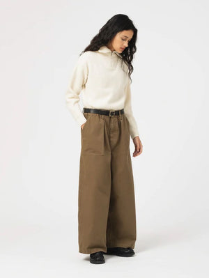 Girls of Dust Fatigue Pants Duck Canvas Lizard