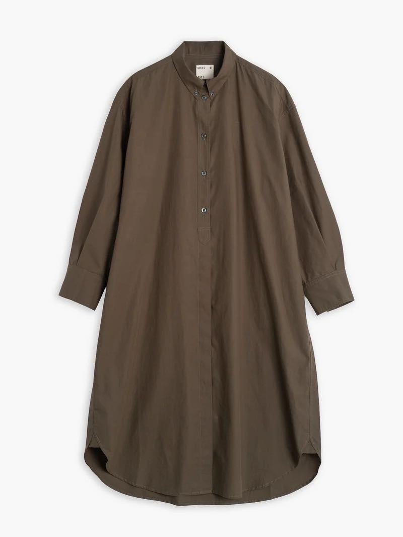 Girls of Dust Imperial Shirt Peach Poplin Lizard